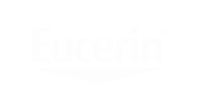 Eucerin® brand mark on a blue background