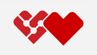 CVS Media Exchange heart  and CVS heart